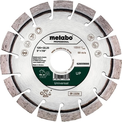 Metabo Diamantový rezný kotúč 125 mm 628559000