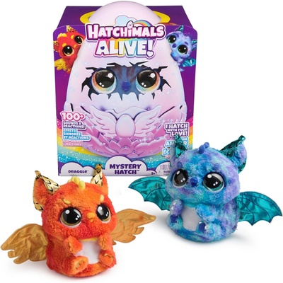 Líhnoucí se zvířátko Hatchimals Draggle