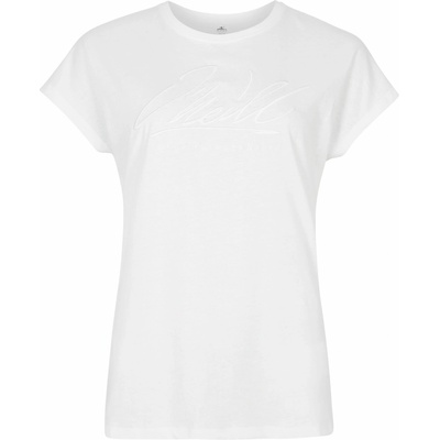 O'Neill Dámske tričko SCRIPT T-SHIRT biela
