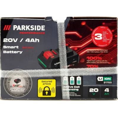 PARKSIDE PERFORMANCE Smart 4 Ah PAPP 204 A1 – Hledejceny.cz