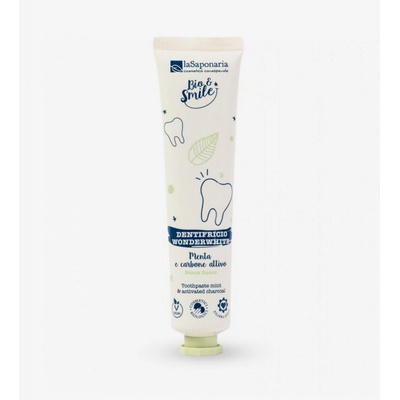laSaponaria Bělicí WonderWhite máta a aktivní uhlí BIO 75 ml