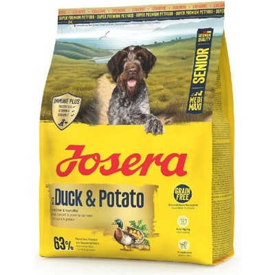 Josera Adult Medium & Maxi Senior Duck & Potato 3 kg