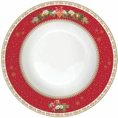 Easy Life Hlboký tanier 21,5 cm Christmas Memories