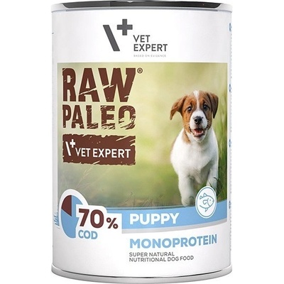 VetExpert Raw Paleo Cod Puppy 400 g