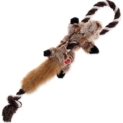 Dog Fantasy Skinneeez čipmank s povrazom 35 cm