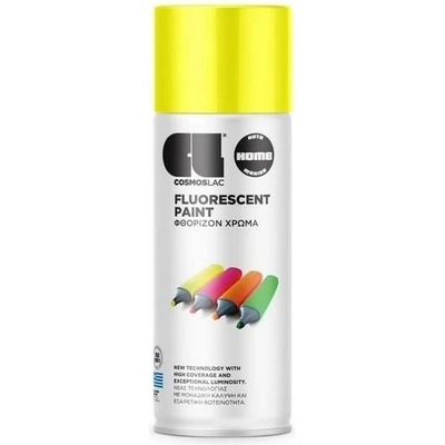 Cosmoslac Fluorescenčná farba sprej 400 ml žltá