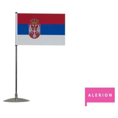 Stolní vlaječka Srbsko Alerion