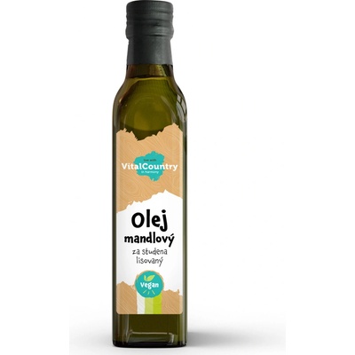 Vital Country Mandlový olej lisovaný za studena 250 ml – Hledejceny.cz