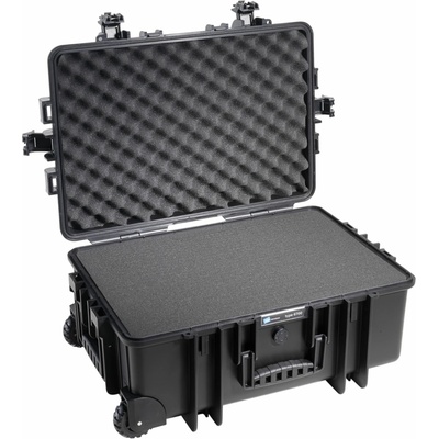 B&W Outdoor Case 6700 with pre-cut foam SI black
