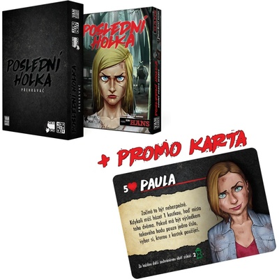 REXHRY Poslední holka: Přehrávač + videokazeta Krvavý hezký stezky + promokarta Paula