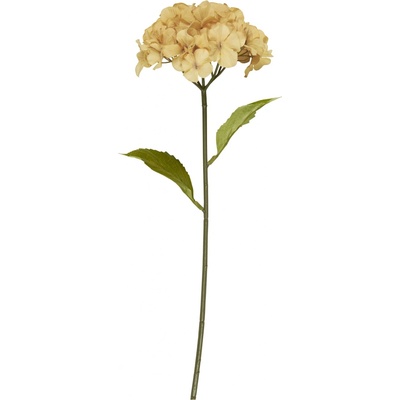 Ib Laursen Umělá kvetina Hydrangea Gold 60 cm