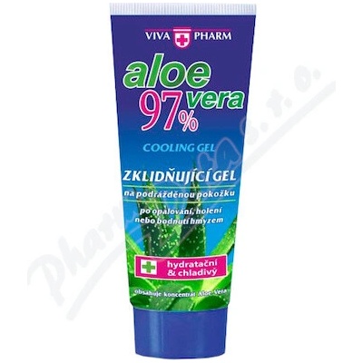 Vivapharm Aloe vera 97% chladivý gél po opaľovaní 100 ml