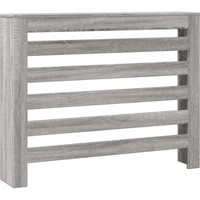 VidaXL Kryt na radiátor MDF deska 20 x 82 cm šedý