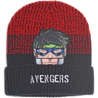 Chlapčenská čiapka Avengers červená