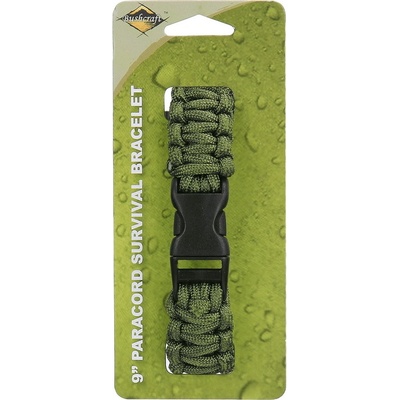BCB Paracord Vojenský náramok 9 - olivový