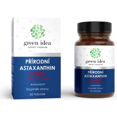 Green idea Prírodný Astaxanthin FORTE 60 kapsúl