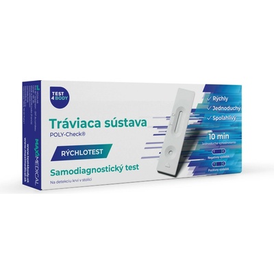 Test4Body Tráviaca sústava rýchlotest