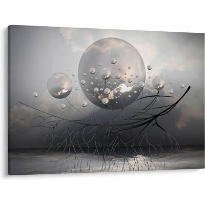 Obraz abstraktních koulí, jednodílný 100x70 cm