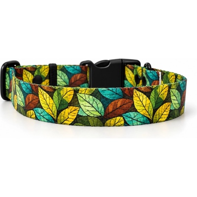 PafDog Designový obojek pro psy FALL LEAF