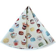 preinterier Gobelínový obrus Muffiny kruh 140cm