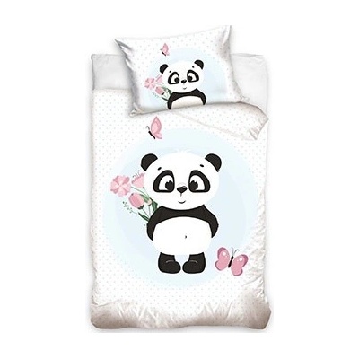 Carbotex obliečky Panda 100 x 135 cm