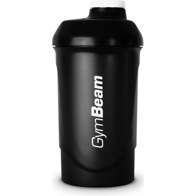 GymBeam Shaker All-Black športový šejker Black 1 ks