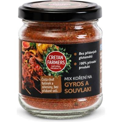 Cretan Farmers Mix korenia na Gyros a Souvlaki 75 g
