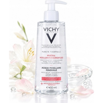 Vichy Purete Thermale 3in1 Solution Micellaire odličovací micelární voda na citlivou pleť a oči 400 ml – Hledejceny.cz