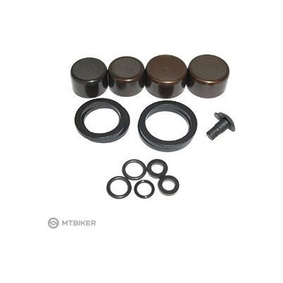 SRAM dISC BRAKE CALIPER PISTON KIT - (OBSAHUJE 2-16mm & 2-14mm ALUMINIOVÉ PÍSTY TŘMENU, TĚSNĚNÍ & – Hledejceny.cz