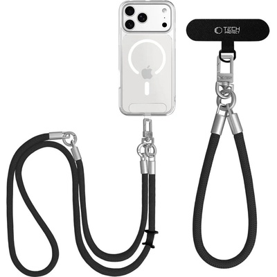 TECH-PROTECT C10S ROPE CROSSBODY & WRIST BLACK/TITANIUM – Hledejceny.cz