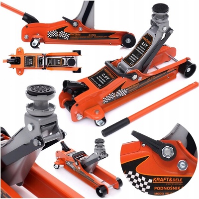 Kraft&Dele KD1306 Hydraulický zvedák pojízdný nízkoprofilový 2,5 t