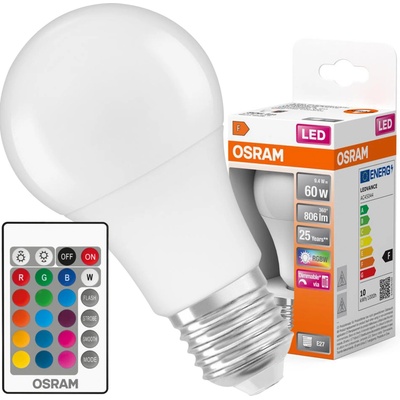 Osram LED žárovka Remote ve tvaru klasické žárovky E27 9 W teplá bílá 806 lm – Hledejceny.cz