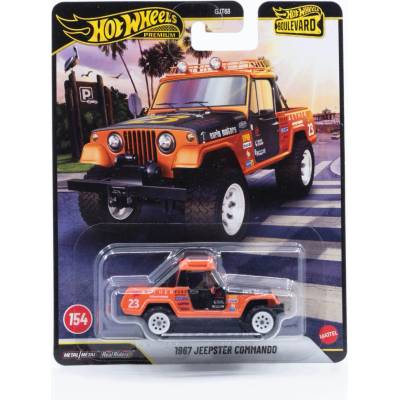 Osobní automobil Hot Wheels 1967 Jeepster Commando měřítko 1:64