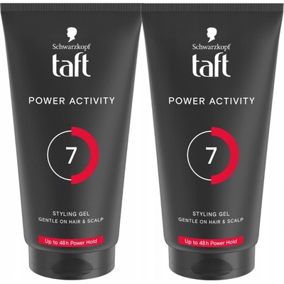 Taft Power Activity Gel na vlasy 150 Ml x2