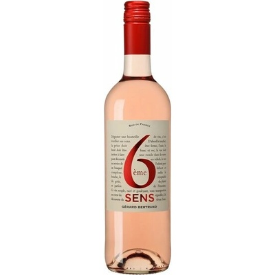 Gérard Bertrand Bertrand 6eme sens rosé 12 % IGP Pays d'Oc 0,75 l (holá láhev)