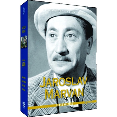 Jaroslav Marvan - Zlatá kolekce 4 : Anděl na horách + Dovolená s Andělem + Hudba z Marsu + Nikdo nic neví, DVD