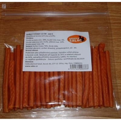 Salač Tyčinky měkké kuřecí 12 cm/250 g