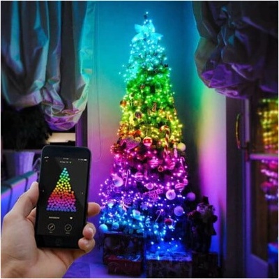 TWINKLY Strings 600 TWS600STP-BEU Chytrá osvětlení vánočního stromku 600 LED RGB 48 m