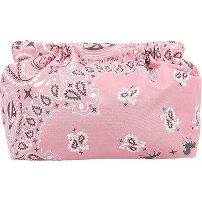 Miss Melody kosmetická taštička růžová bandana vzor