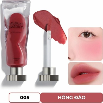 Muzigae mansion Objet Liquid dlhotrvajúci tekutý rúž s matným efektom 005 Stunning 6 ml