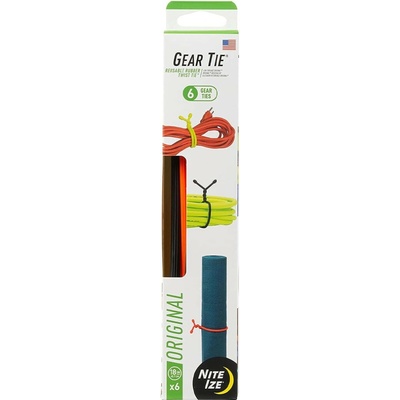 Popruhy Nite Ize Gear Tie 18“ Pro Pack Assorted 6Pack