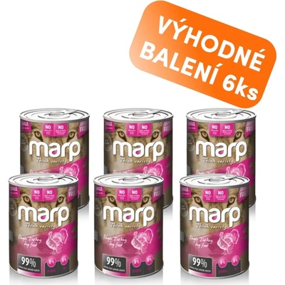 Marp Variety Single Turkey 6 x 400 g