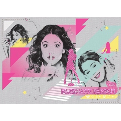 Preinterier FT2110 Fototapeta na stenu Violetta: hudba láska vášeň vlies 104cm x 70cm