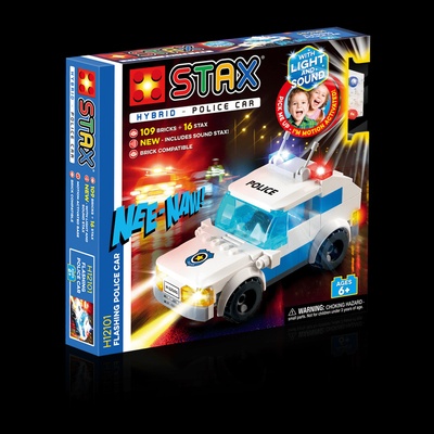 Light Stax H12101 HYBRID Flashing Police Car