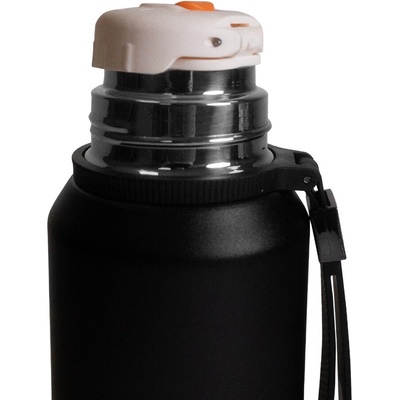 GymBeam Vacuum Flask Steel Black 1 l