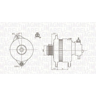 generátor MAGNETI MARELLI 063731900010