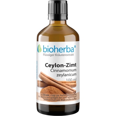 Bioherba Tinktura skořice 100 ml
