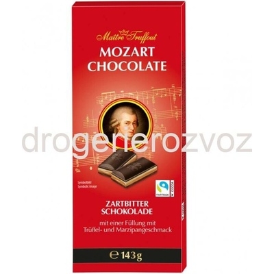 Maitre Mozart Chocolate hořká 143 g