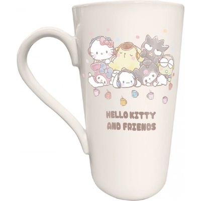 CurePink Keramický hrnek Hello Kitty Hello Kitty a přátelé [GMG2404340] 470 ml – Hledejceny.cz