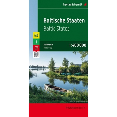 BALTSKÉ STÁTY 1:400 000 MAPA FB
